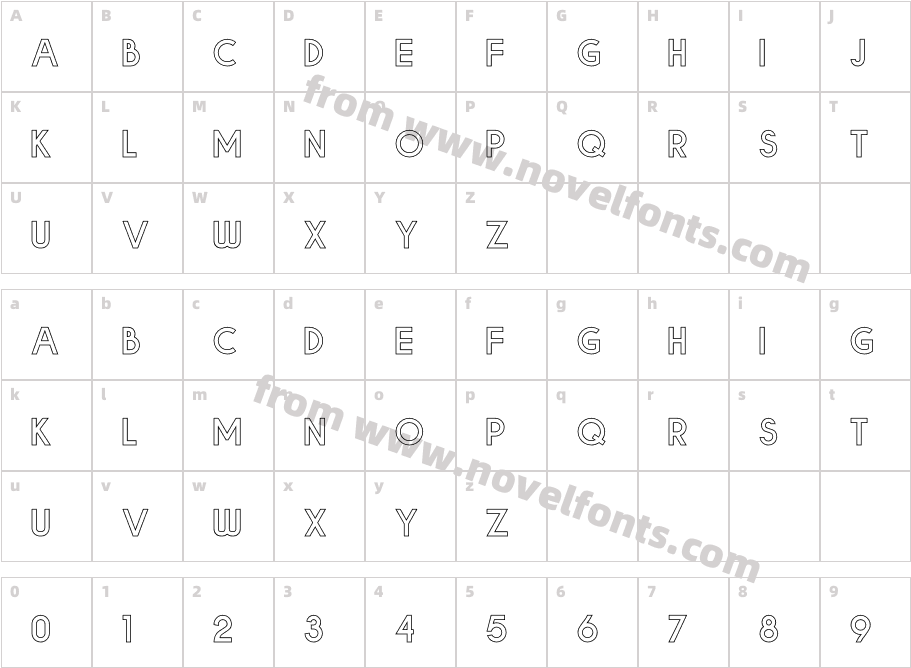 BOLDE HOLLOWCharacter Map