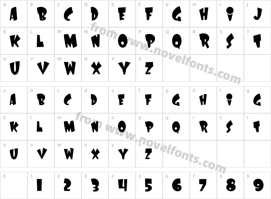 LaffRiotNFCharacter Map