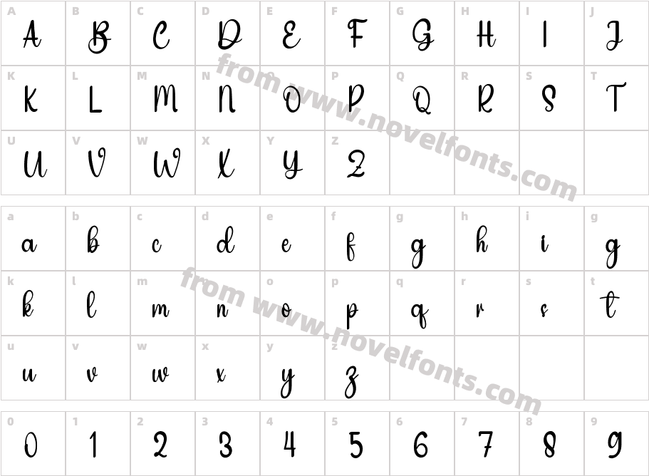 Background RegularCharacter Map