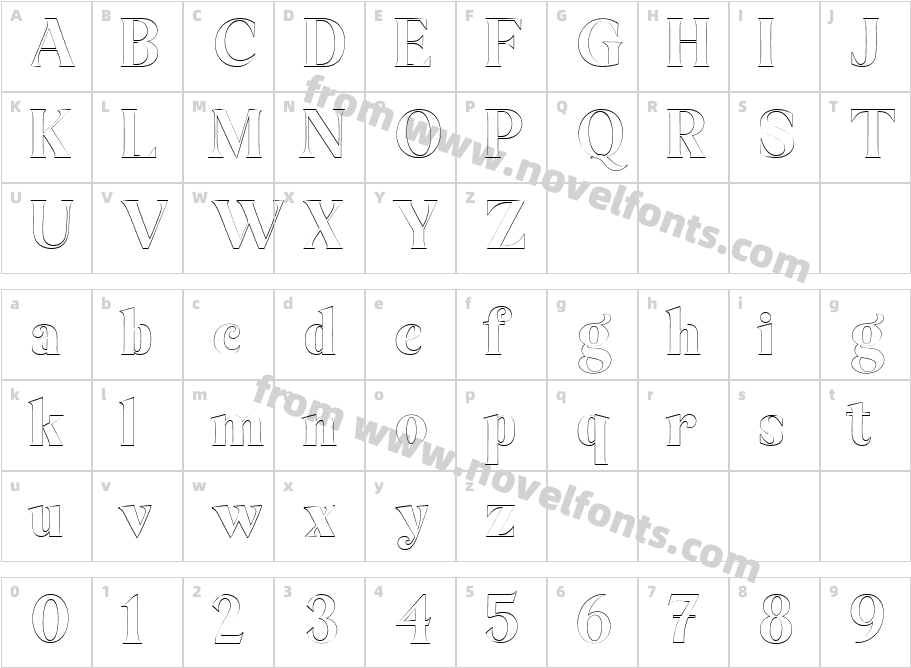 Bagilean Geliayditan OutlineCharacter Map