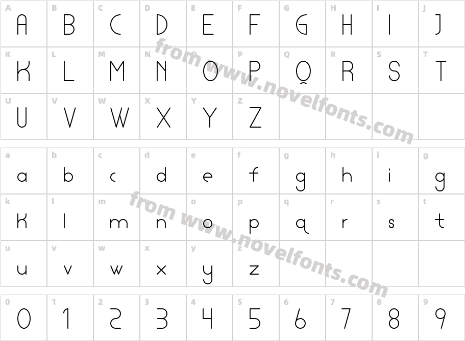 Lamborgini LightCharacter Map