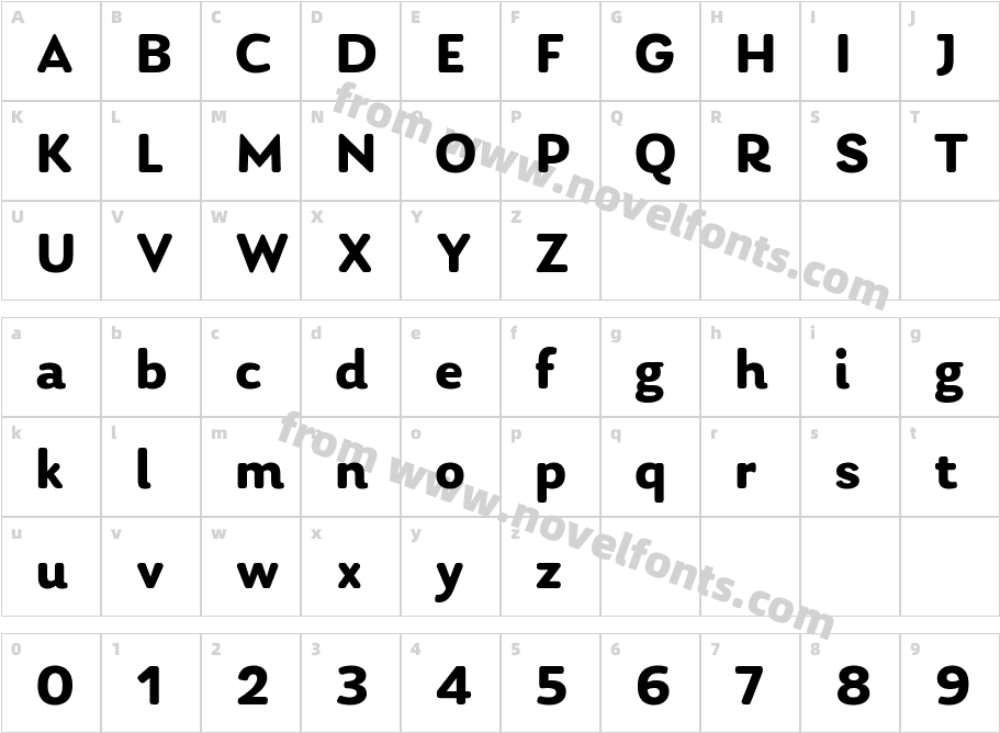 BakkoCharacter Map
