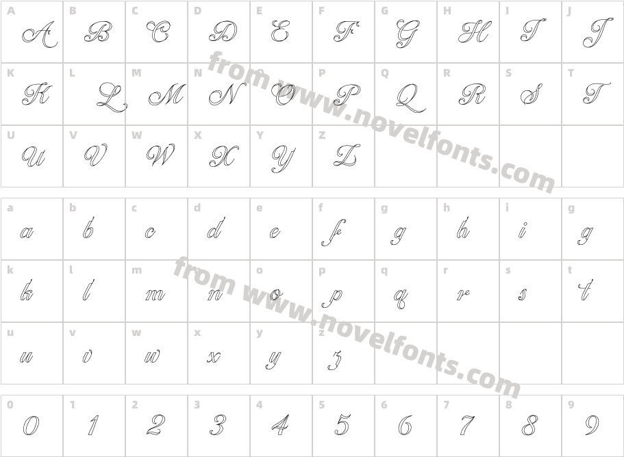 Ballegra OutlieCharacter Map