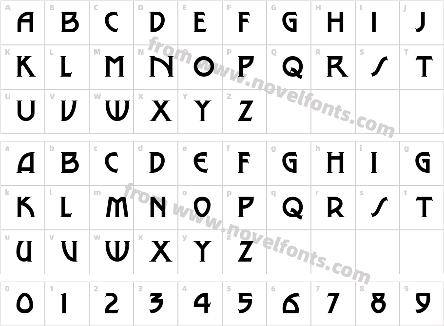 Lance Corporal NFCharacter Map