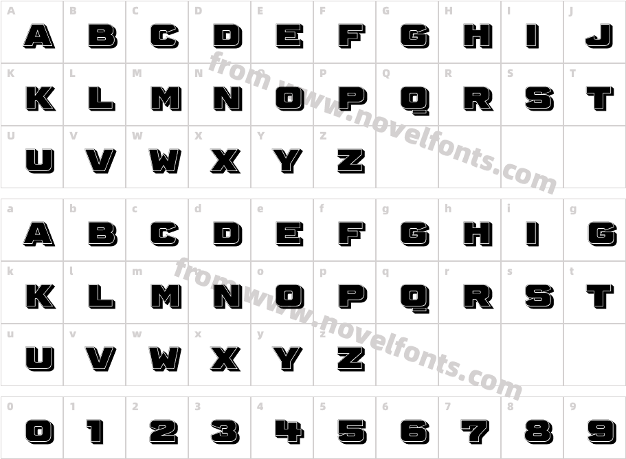 Barber CompleteCharacter Map