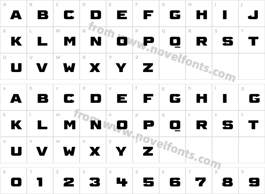 Barber FillCharacter Map