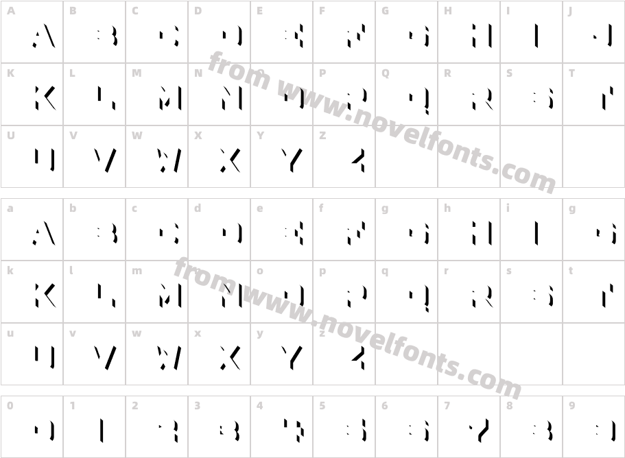 Barber RightCharacter Map