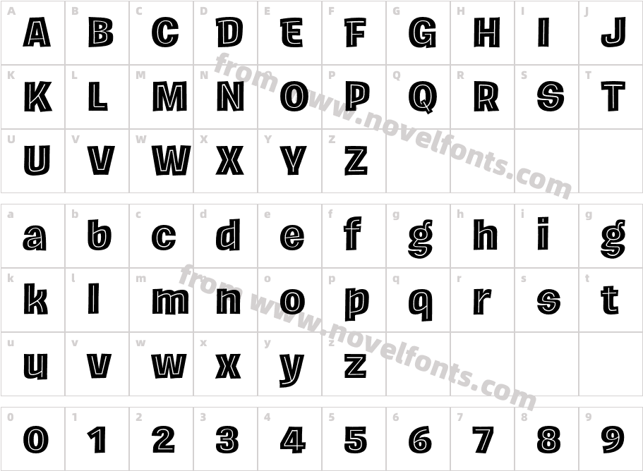 Barbieri InlineCharacter Map