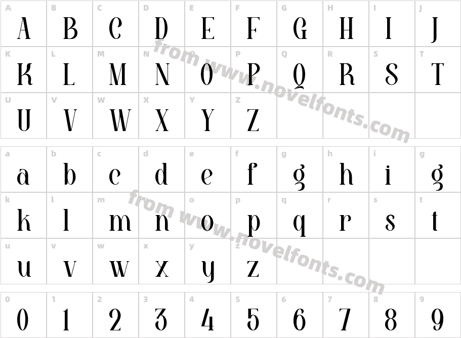 BarjiahCharacter Map