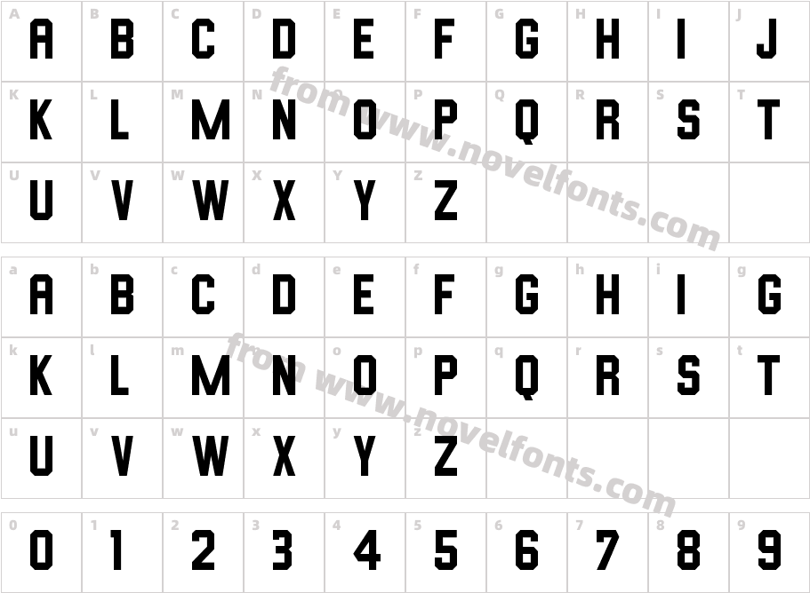 Base RunnerJNLCharacter Map