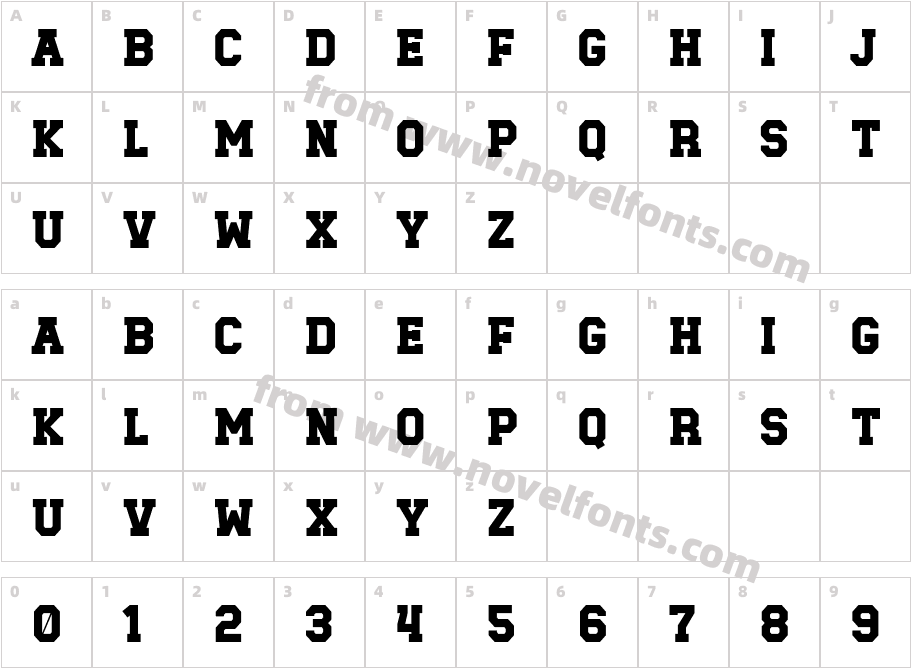Baseball Club SolidCharacter Map