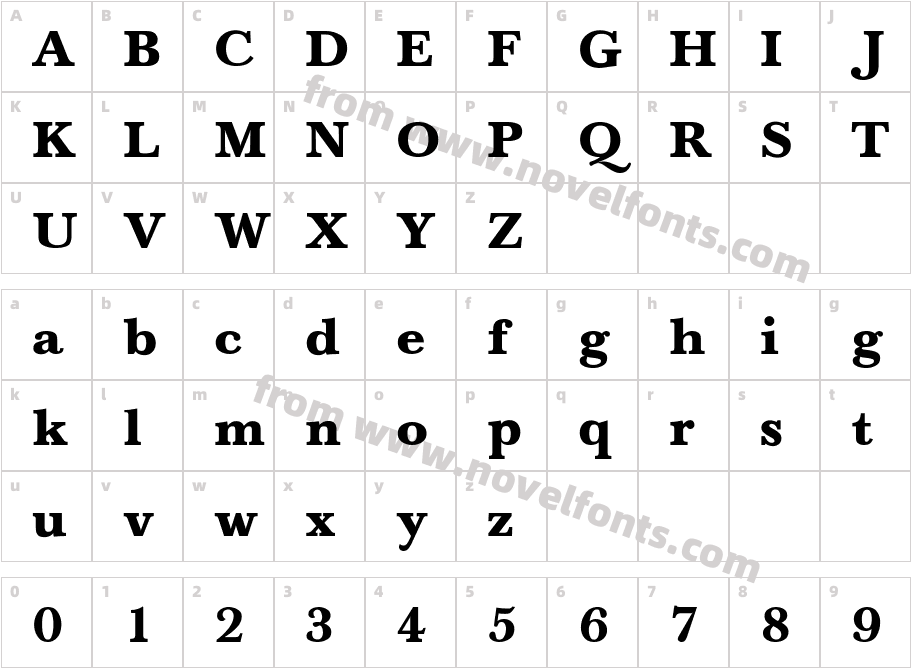BaskervilleCharacter Map
