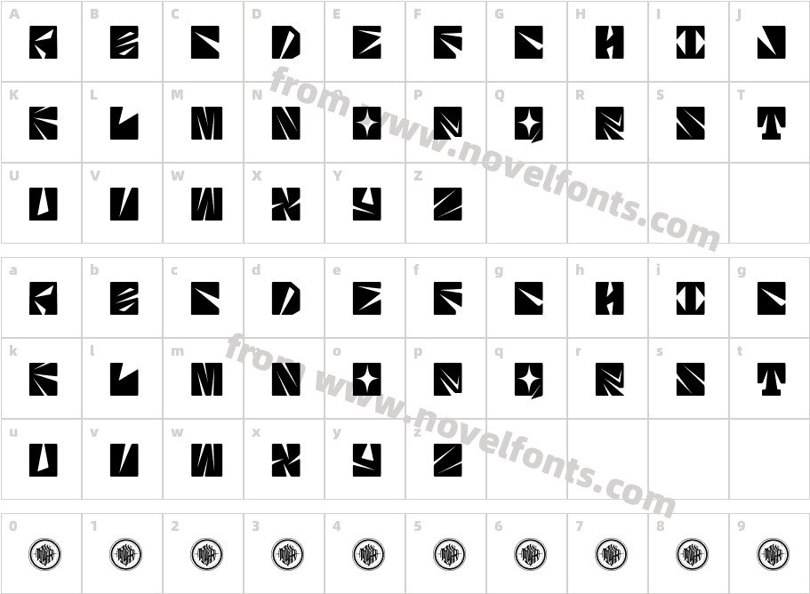 Batomey DemoCharacter Map