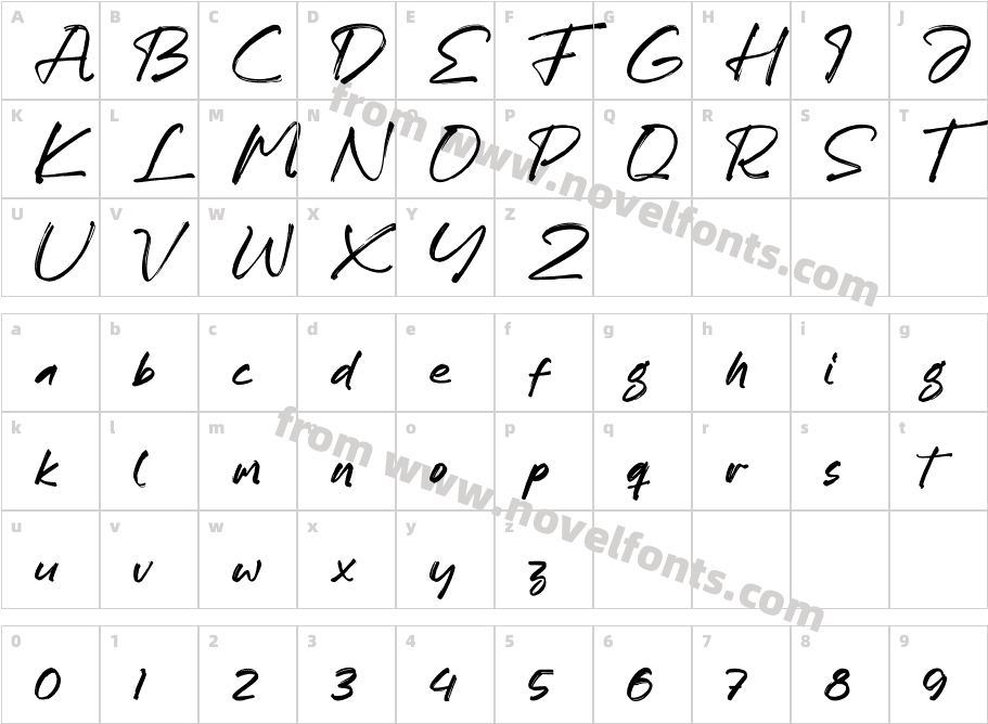 Laquentta MorellyCharacter Map