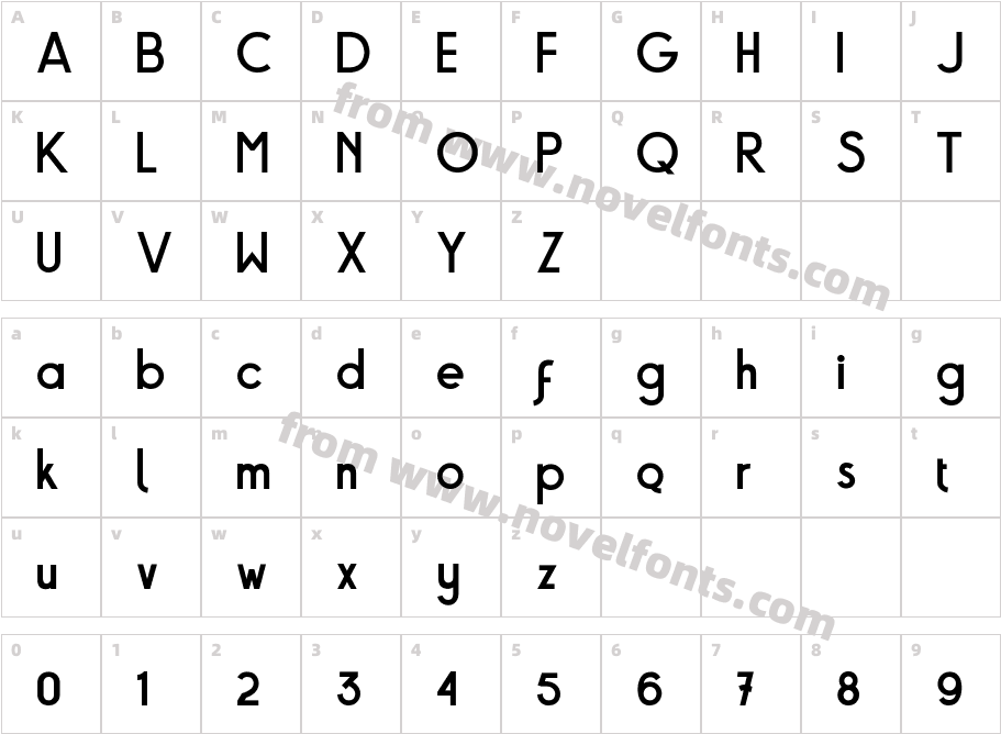BaxoeCharacter Map