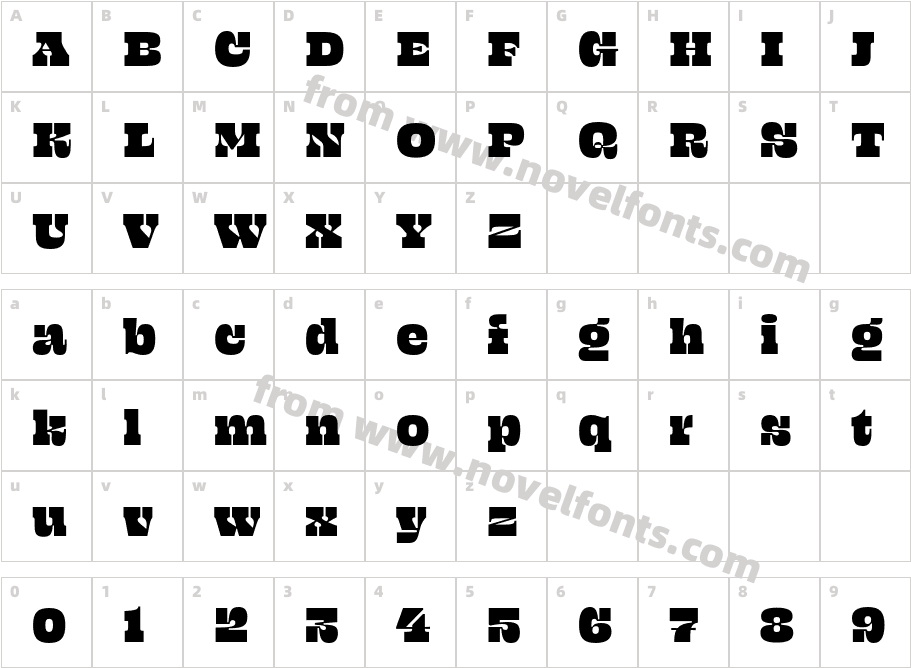 Beastly Demo 18 PointCharacter Map