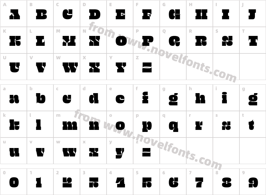 Beastly Demo 72 PointCharacter Map