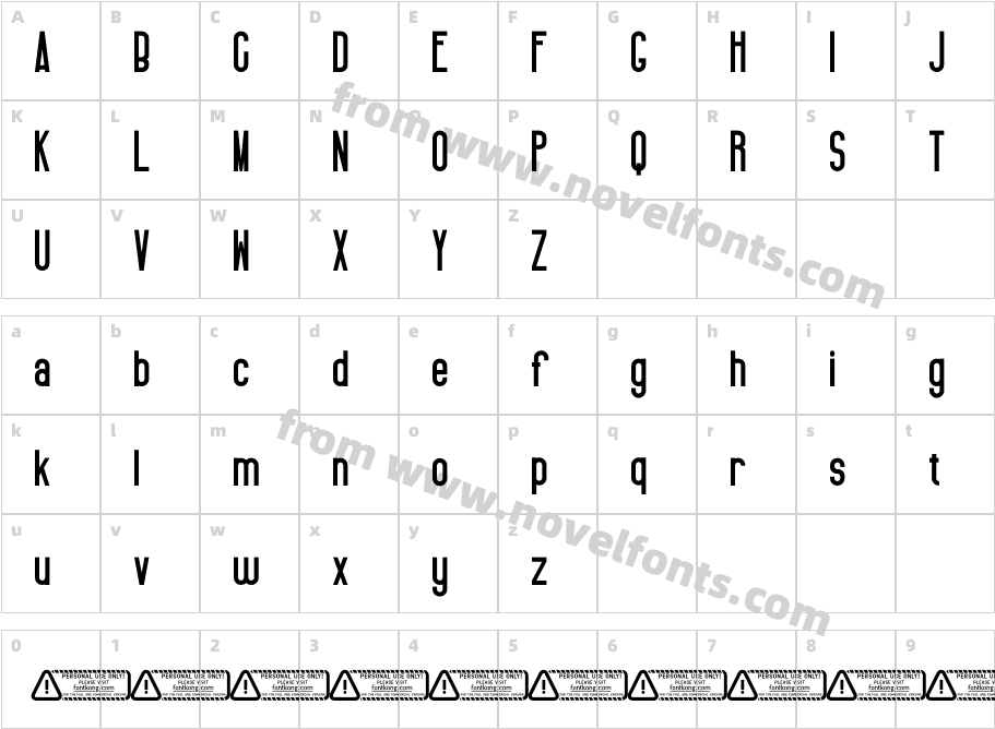 Beatrisa PERSONAL USE ONLY!Character Map