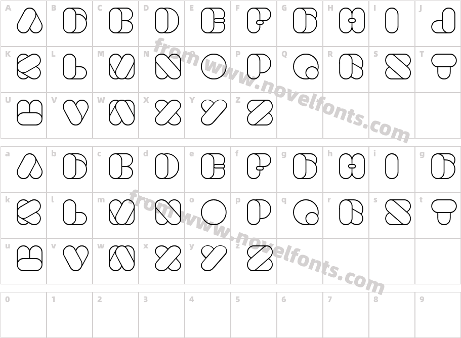 BeautifulCharacter Map