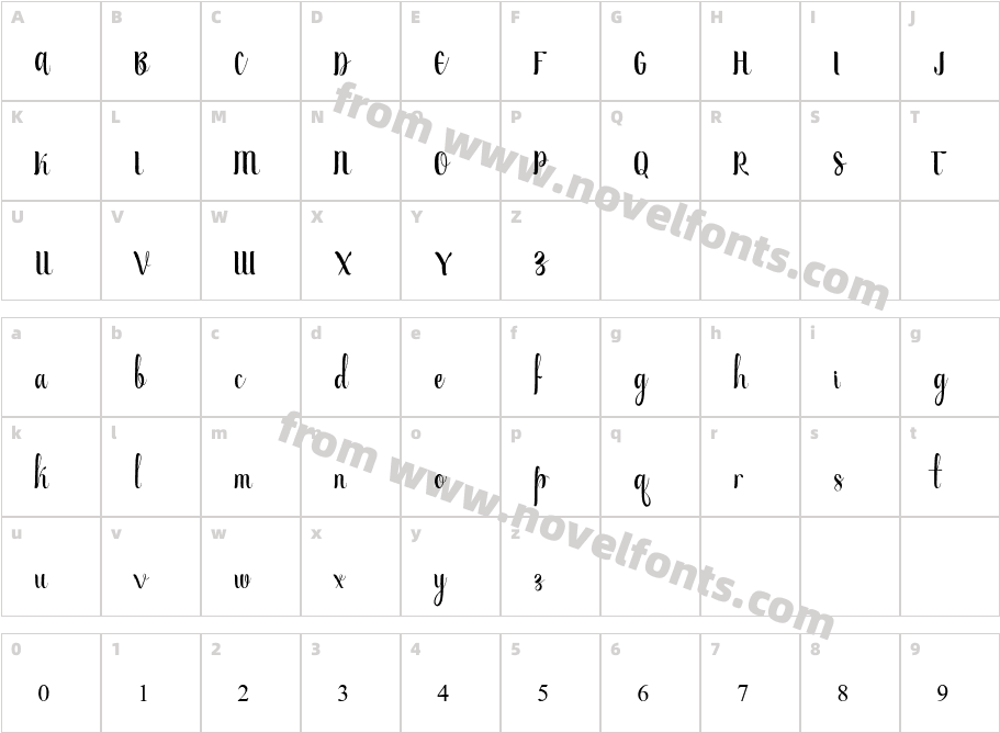Beauty Atok Scriptfamily1Character Map