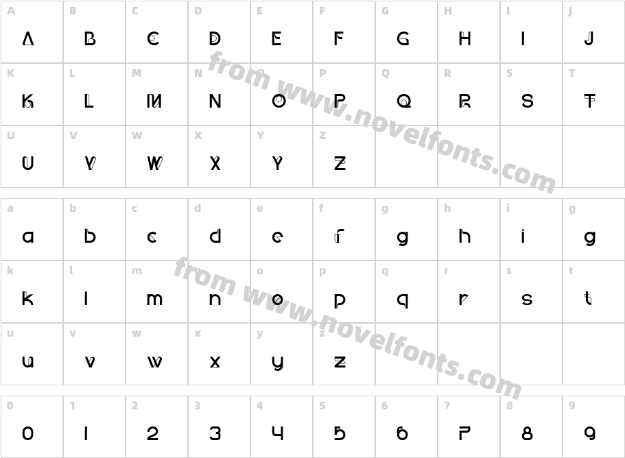 Befort RegularCharacter Map