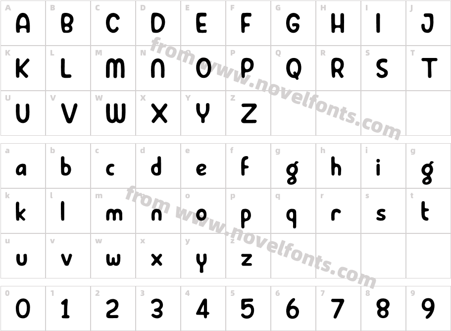 BelliganCharacter Map