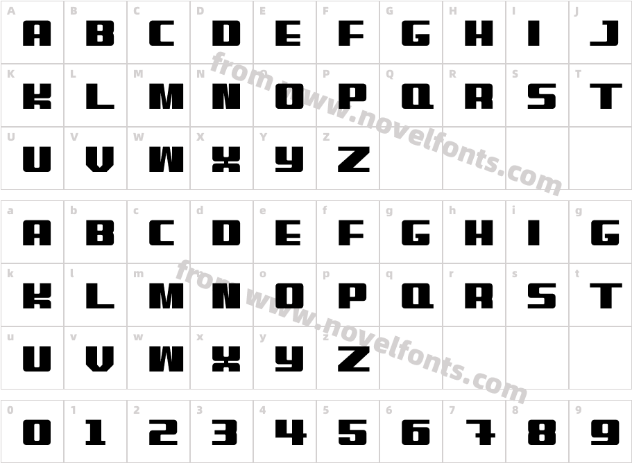 Benn FREECharacter Map