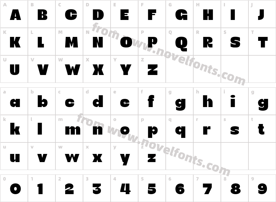 Bermia BlackCharacter Map