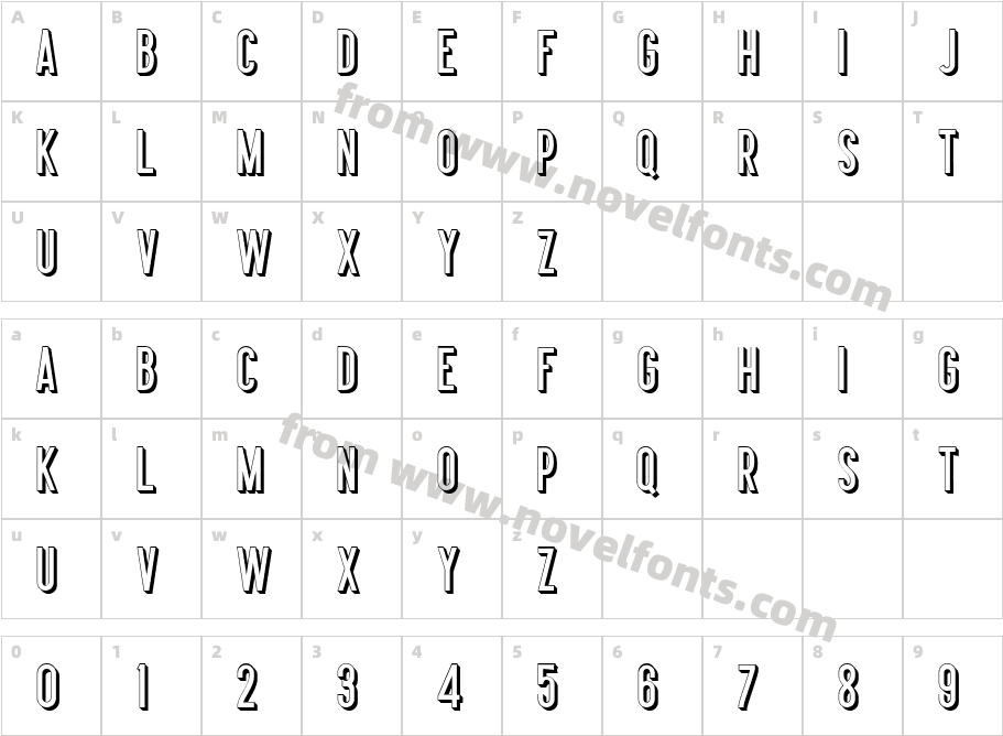 Bertobe ExtrudeCharacter Map