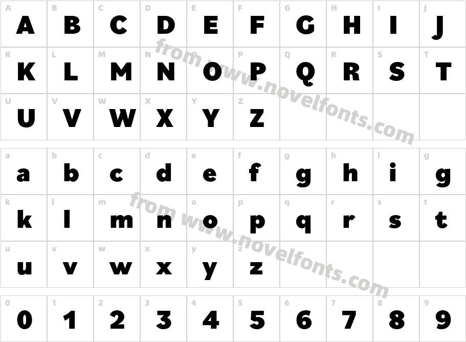Bilo BlackCharacter Map