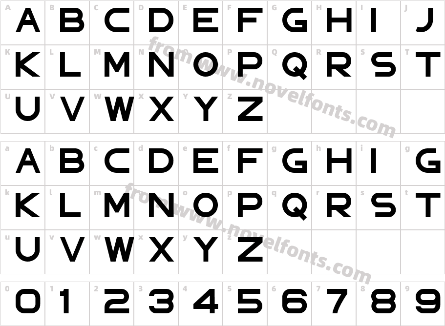 BisetronCharacter Map