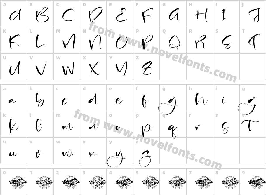 Bistania Mayneli DEMO VERSIONCharacter Map