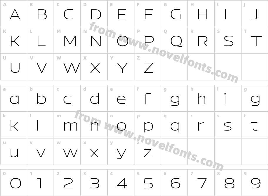 Bizmo Extra LightCharacter Map