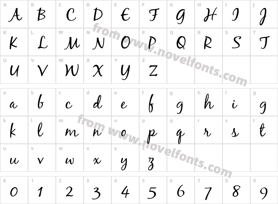 Black JackCharacter Map