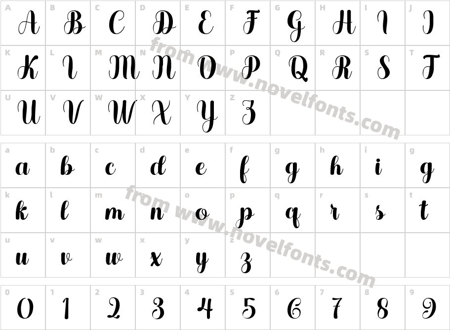 Black WinterCharacter Map