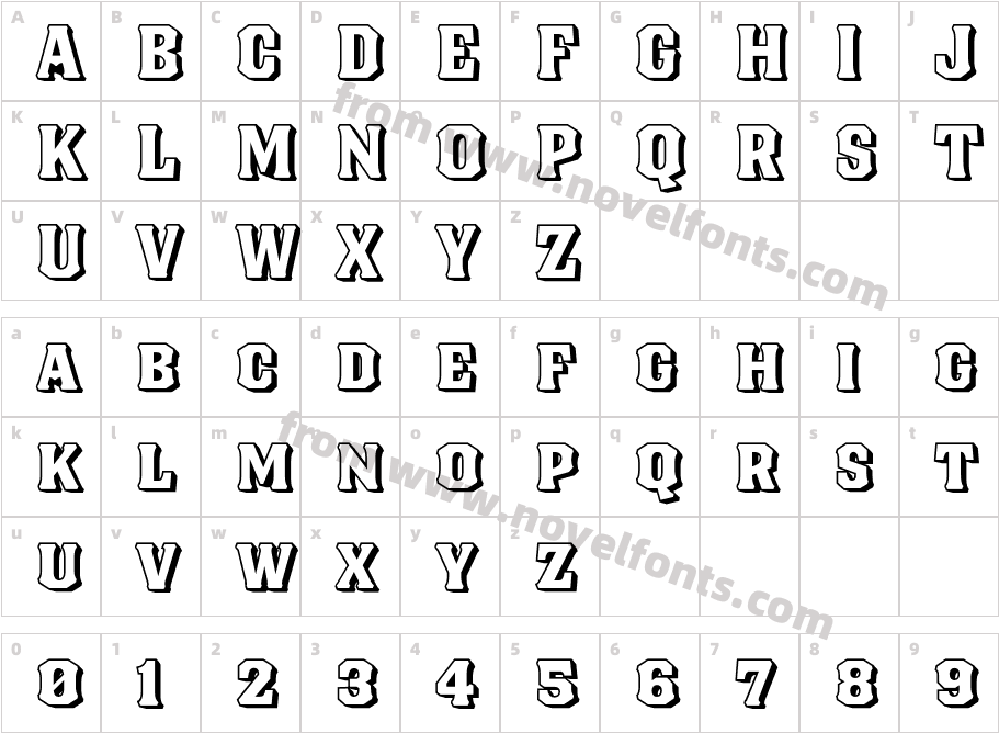 Blackberry FiveCharacter Map
