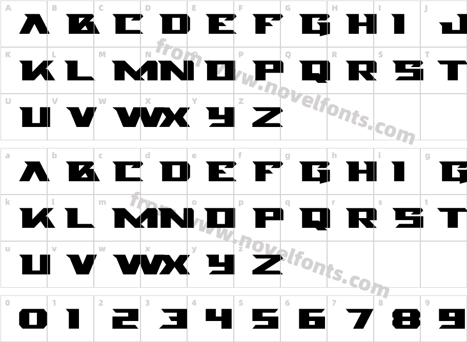 Blade KnightCharacter Map