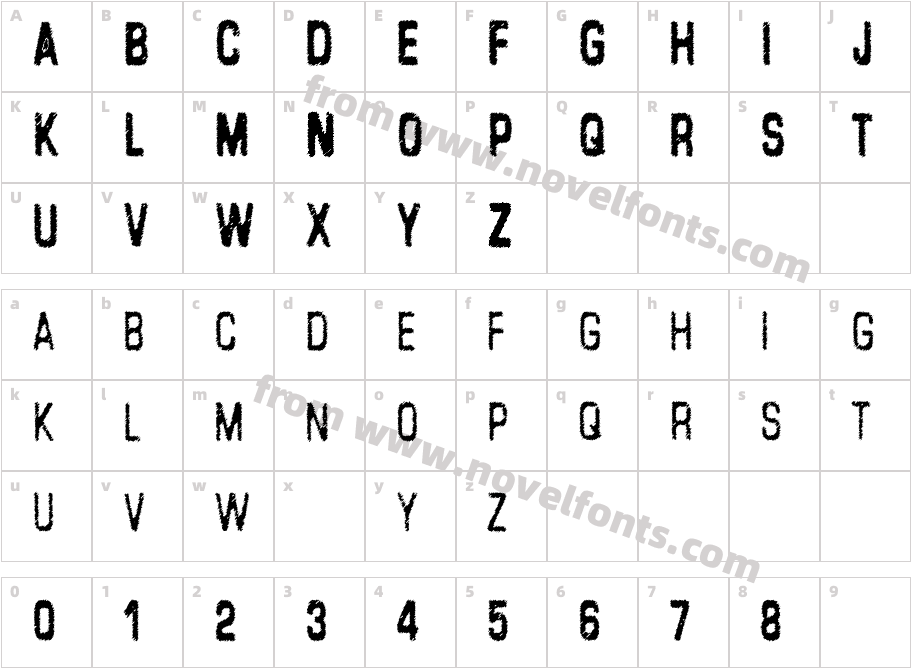 Lead CoatCharacter Map