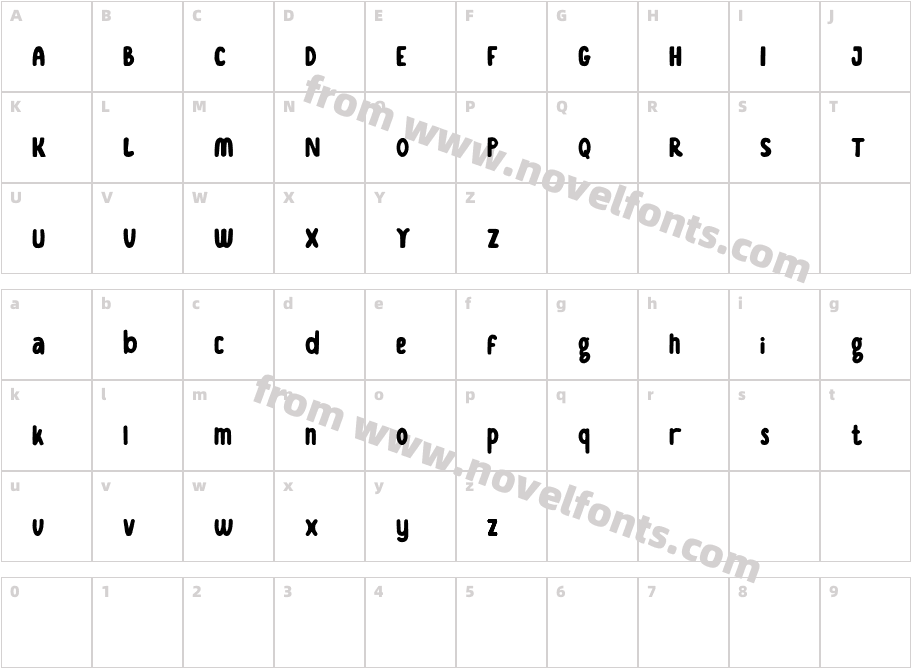 BlocateDEMO RegularCharacter Map