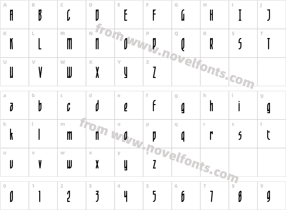 Leaflet-RegularCharacter Map