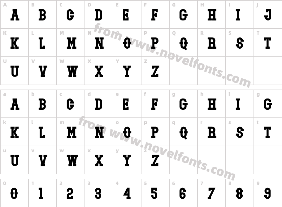 Bofande Black BlackCharacter Map