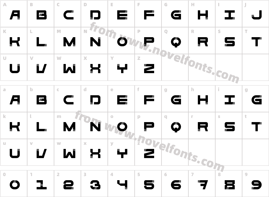 Bold Brick EightCharacter Map