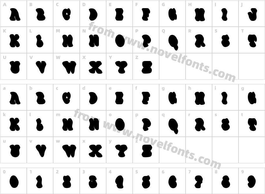 Bold Flavor ExtrudeCharacter Map