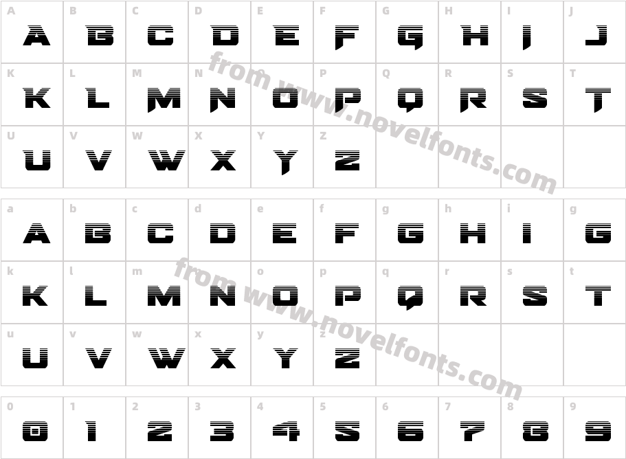 Bomber Escort HalftoneCharacter Map