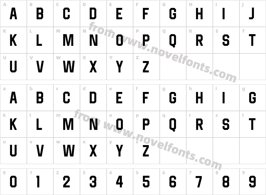 Born Strong MediumCharacter Map