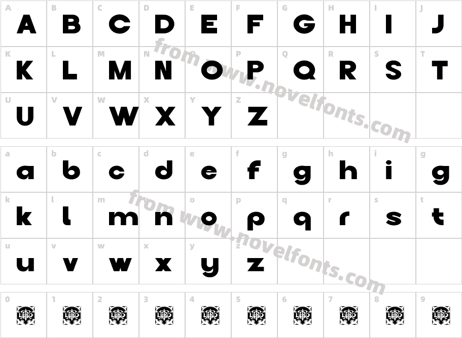 Borney DemoCharacter Map