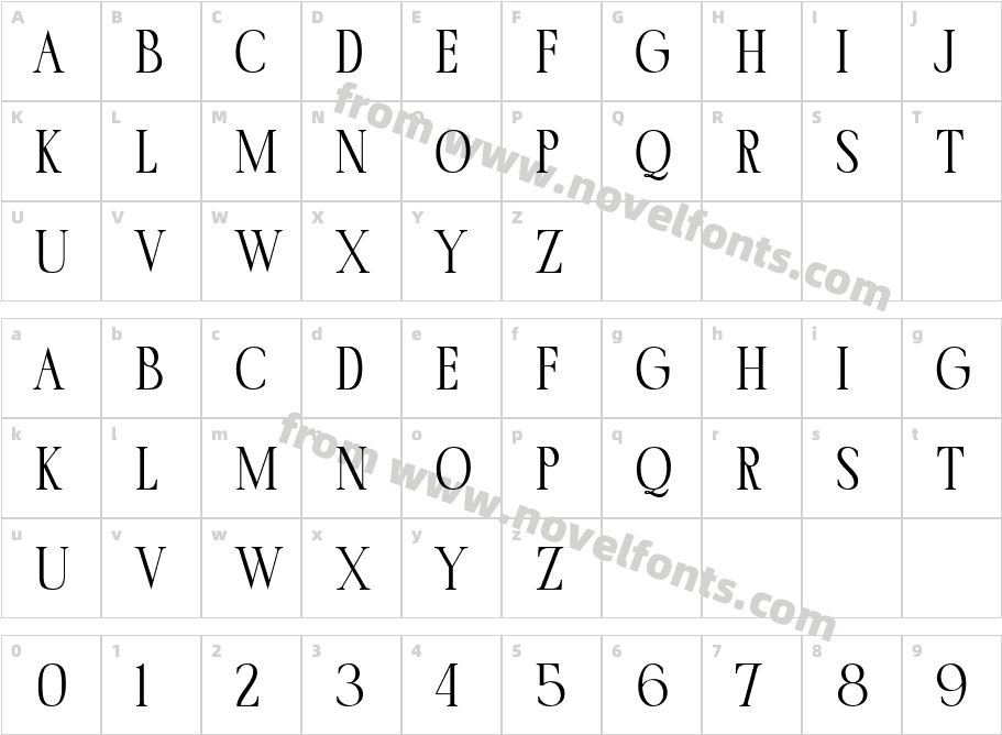 BosqCharacter Map