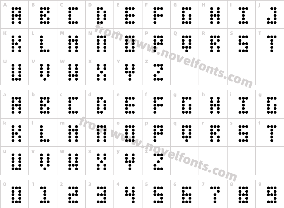 Leciceron NormalCharacter Map