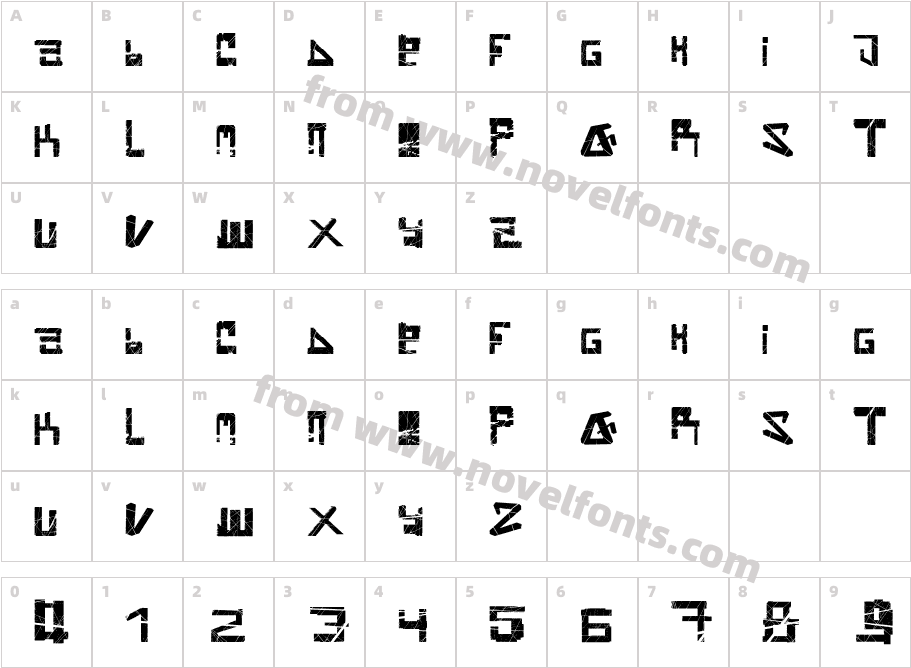 Brain DamageCharacter Map