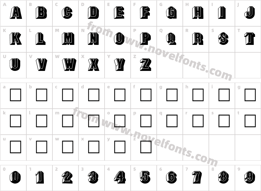 LeeCharacter Map